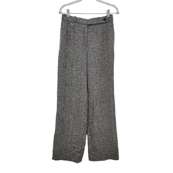 Vintage Celine Wool‎ Trouser Pants Lined Wide Leg - Picture 1 of 9